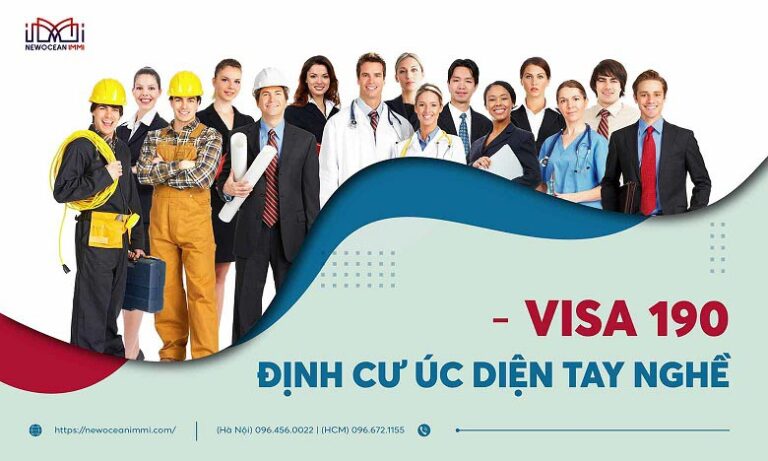 Visa 190 Úc – Chương trình định cư diện tay nghề bảo lãnh