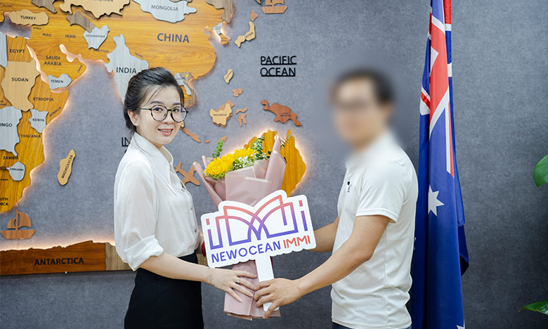 Khách hàng T.H.T nhận visa tay nghề 491 Úc